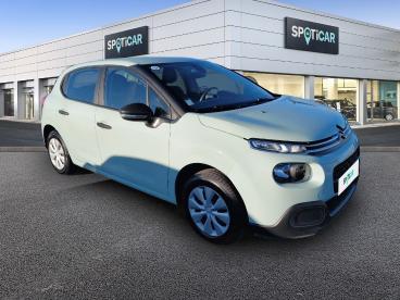 SPOTICAR Citroën C3 Puretech 68 Live Occasion - Citadine Essence Vert - Coutances - 1203839956_3