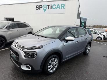 SPOTICAR Citroën C3 1.2 Puretech 83 S&s You + Radar De Recul Occasion - Citadine Essence Gris Acier (m) - Sene - 1203841552_1