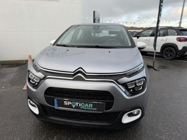 SPOTICAR Citroën C3 1.2 Puretech 83 S&s You + Radar De Recul Occasion - Citadine Essence Gris Acier (m) - Sene - 1203841552_2