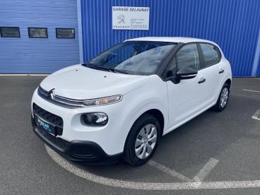 SPOTICAR Citroën C3 Puretech 68 Bvm Live Occasion - Citadine Essence Blanc - St-georges-sur-loire - 1203842319_1