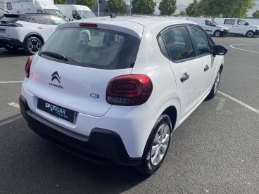 SPOTICAR Citroën C3 Puretech 68 Bvm Live Occasion - Citadine Essence Blanc - St-georges-sur-loire - 1203842319_3