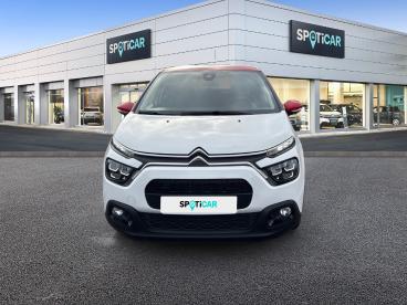 SPOTICAR Citroën C3 1.2 Puretech 83ch S&s Shine Occasion - Citadine Essence Blanc Banquise (o) - Reims - 1203843312_2