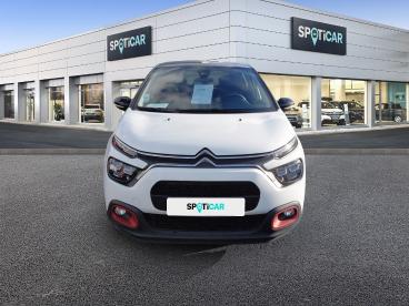 SPOTICAR Citroën C3 Puretech 110 S&s Bvm6 C-series Occasion - Citadine Essence Blanc - Cerise - 1203844305_2