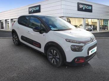 SPOTICAR Citroën C3 Puretech 110 S&s Bvm6 C-series Occasion - Citadine Essence Blanc - Cerise - 1203844305_3