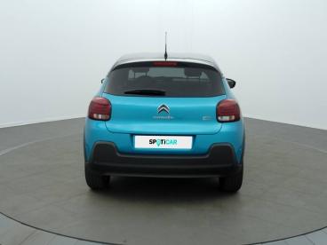 SPOTICAR Citroën C3 Puretech 110 S&s Eat6 Shine Occasion - Citadine Essence Bleu - Corbas - 1203846607_5