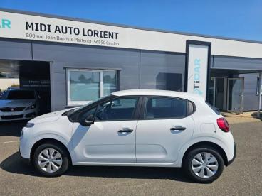 SPOTICAR Citroën C3 Puretech 68 Live Occasion - Citadine Essence Blanc Banquise - Caudan - 1203846855_5