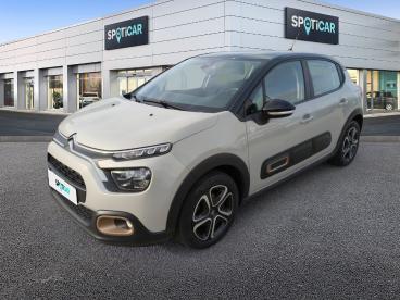 SPOTICAR Citroën C3 1.2 Puretech 83ch S&s C-series 123g Occasion - Citadine Essence Sable (n) - Noir Perla Nera - Tourlaville - 1203846982_1