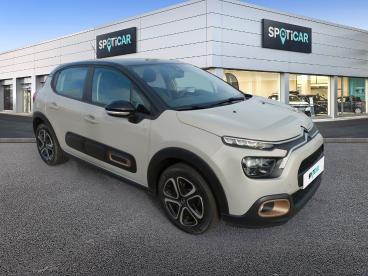 SPOTICAR Citroën C3 1.2 Puretech 83ch S&s C-series 123g Occasion - Citadine Essence Sable (n) - Noir Perla Nera - Tourlaville - 1203846982_3