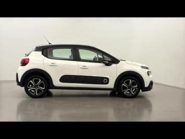SPOTICAR Citroën C3 Puretech 110ch Feel S&s Eat6 E6.d-temp 114g Occasion - Citadine Essence Blanc Banquise - Noir Onyx - Bassussarry - 1203847009_4