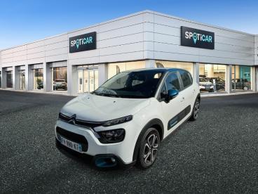 SPOTICAR Citroën C3 Shine 83 S&s Bvm Occasion - Citadine Essence Blanc - Brindas - 1203849584_3