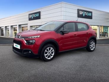 SPOTICAR Citroën C3 1.5 Bluehdi 100ch S&s You Occasion - Citadine Diesel Rouge Elixir (s) - Reims - 1203850358_1