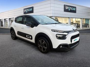 SPOTICAR Citroën C3 1.2 Puretech 83ch S&s Feel Pack Occasion - Citadine Essence Blanc Banquise (o) - Noir Onyx - Porto Vecchio - 1203850442_3