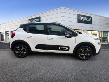 SPOTICAR Citroën C3 1.2 Puretech 83ch S&s Feel Pack Occasion - Citadine Essence Blanc Banquise (o) - Noir Onyx - Porto Vecchio - 1203850442_4