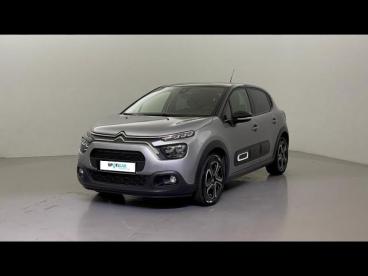 SPOTICAR Citroën C3 1.2 Puretech 83ch S&s Shine Occasion - Citadine Essence Gris Acier (m) - Niort - 1203850801_1