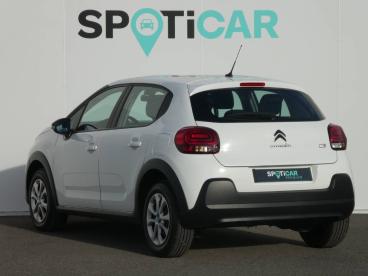 SPOTICAR Citroën C3 Bluehdi 100 S&s Bvm Feel Occasion - Citadine Diesel Blanc - Montrond Les Bains - 1203851354_4