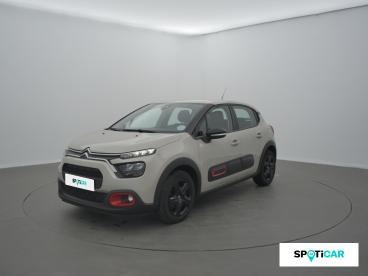 SPOTICAR Citroën C3 Puretech 83 S&s Bvm5 C-series Occasion - Citadine Essence Beige - Rochefort - 1203851670_1