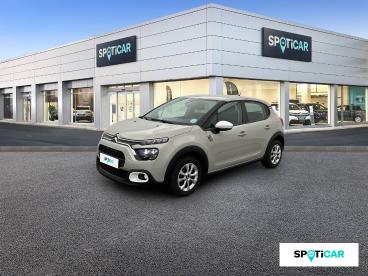 SPOTICAR Citroën C3 Puretech 83 S&s Bvm5 You! Occasion - Citadine Essence Beige - Les Gonds - 1203852099_1