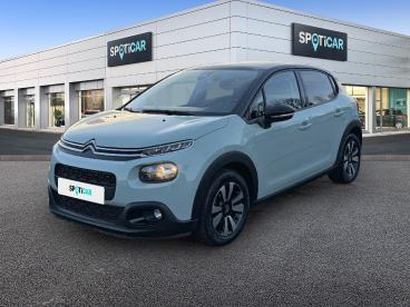 SPOTICAR Citroën C3 Puretech 83 S&s Bvm5 Shine Occasion - Citadine Essence Vert - Epinal - 1203852433_1