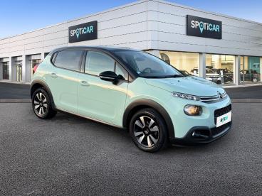 SPOTICAR Citroën C3 Puretech 83 S&s Bvm5 Shine Occasion - Citadine Essence Vert - Epinal - 1203852433_3