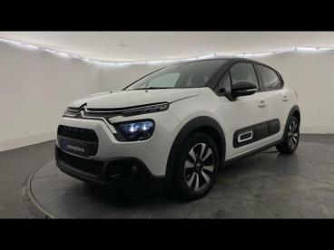 SPOTICAR Citroën C3 1.2 Puretech 110ch S&s Shine 120-123g Occasion - Citadine Essence Blanc Banquise (o) - Niort - 1203855049_1