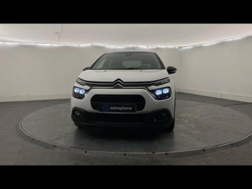 SPOTICAR Citroën C3 1.2 Puretech 110ch S&s Shine 120-123g Occasion - Citadine Essence Blanc Banquise (o) - Niort - 1203855049_2
