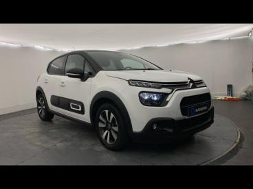 SPOTICAR Citroën C3 1.2 Puretech 110ch S&s Shine 120-123g Occasion - Citadine Essence Blanc Banquise (o) - Niort - 1203855049_3