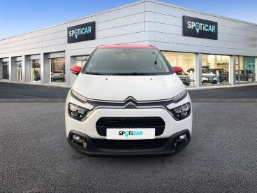 SPOTICAR Citroën C3 1.2 Puretech 83ch S&s Shine Occasion - Citadine Essence Blanc Banquise (o) - Charleville Mezieres - 1203855082_2
