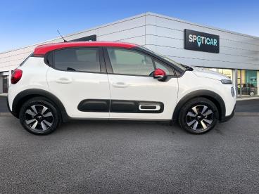 SPOTICAR Citroën C3 1.2 Puretech 83ch S&s Shine Occasion - Citadine Essence Blanc Banquise (o) - Charleville Mezieres - 1203855082_4
