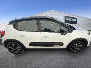 SPOTICAR Citroën C3 1.2 Puretech 110ch S&s C-series 120-121g Occasion - Citadine Essence Blanc Banquise (o) - Noir Perla Nera - Valenciennes - 1203855154_4