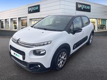 SPOTICAR Citroën C3 Bluehdi 100 S&s Bvm5 Feel Occasion - Citadine Diesel Blanc - Orvault - 1203855562_1