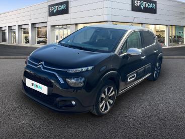 SPOTICAR Citroën C3 Puretech 83 S&s Bvm5 Shine Occasion - Citadine Essence Noir - Nimes - 1203858013_1