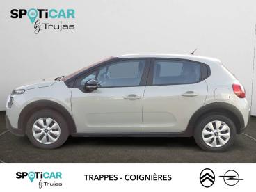 SPOTICAR Citroën C3 Puretech 83 S&s Bvm5 Feel Occasion - Citadine Essence Sable (nacre) - Coignieres - 1203858917_2