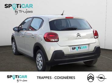 SPOTICAR Citroën C3 Puretech 83 S&s Bvm5 Feel Occasion - Citadine Essence Sable (nacre) - Coignieres - 1203858917_3