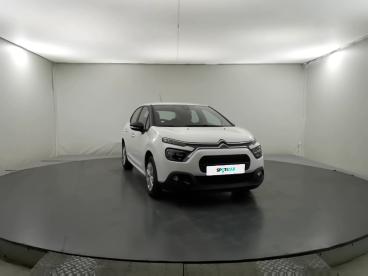 SPOTICAR Citroën C3 Bluehdi 100 S&s Bvm6 Feel Business Occasion - Citadine Diesel Blanc - Villeneuve d'ascq - 1203859173_4