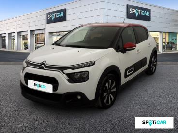 SPOTICAR Citroën C3 Puretech 83 S&s Bvm5 Shine Occasion - Citadine Essence Blanc - Nice - 1203862378_1