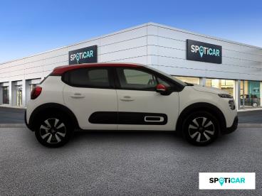 SPOTICAR Citroën C3 Puretech 83 S&s Bvm5 Shine Occasion - Citadine Essence Blanc - Nice - 1203862378_4