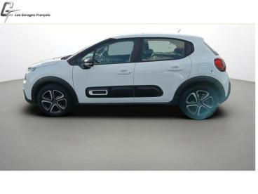 SPOTICAR Citroën C3 1.2 Puretech 83ch S&s Feel Nav Occasion - Utilitaire Essence Blanc Banquise - Saint Quentin - 1203872404_2
