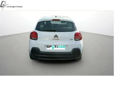 SPOTICAR Citroën C3 1.2 Puretech 83ch S&s Feel Nav Occasion - Utilitaire Essence Blanc Banquise - Saint Quentin - 1203872404_5