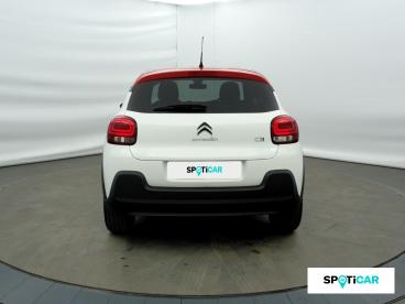 SPOTICAR Citroën C3 1.2 Puretech 83ch S&s Shine Occasion - Citadine Essence Blanc Banquise (o) - Eybens - 1203872603_5