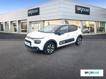 SPOTICAR Citroën C3 Puretech 83 S&s Bvm5 Shine Occasion - Citadine Essence Blanc - La Rochelle - 1203873707_1