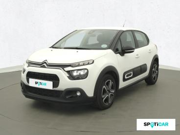 SPOTICAR Citroën C3 Puretech 83 Ch Bvm5 Plus Occasion - Citadine Essence Blanc - La Rochelle - 1203875759_1