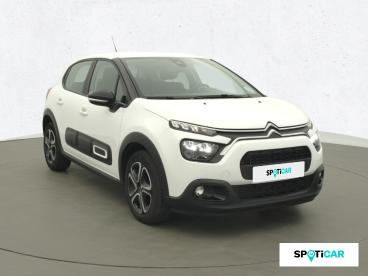 SPOTICAR Citroën C3 Puretech 83 Ch Bvm5 Plus Occasion - Citadine Essence Blanc - La Rochelle - 1203875759_3