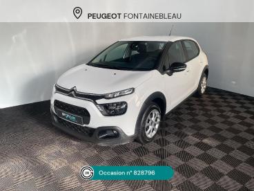 SPOTICAR Citroën C3 Bluehdi 100 S&s Bvm6 Feel Occasion - Utilitaire Diesel Blanc Banquise - Avon - 1203877330_1