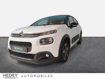 SPOTICAR Citroën C3 Puretech 110ch Shine S&s Occasion - Citadine Essence Blanc Banquise - Voujeaucourt - 1203878774_3