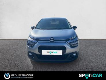 SPOTICAR Citroën C3 Bluehdi 100ch, Boite Manuelle, Max Occasion - Citadine Diesel Gris Acier - Montlucon - 1203879375_2