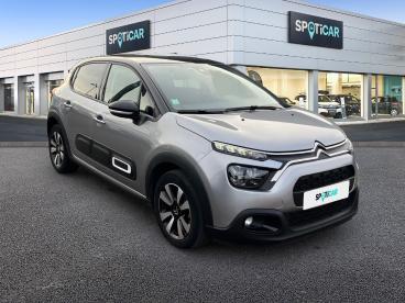 SPOTICAR Citroën C3 Puretech 110 Ch Bvm6 Max Occasion - Citadine Essence Gris - Vesoul - 1203881863_3