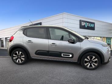 SPOTICAR Citroën C3 Puretech 110 Ch Bvm6 Max Occasion - Citadine Essence Gris - Vesoul - 1203881863_4