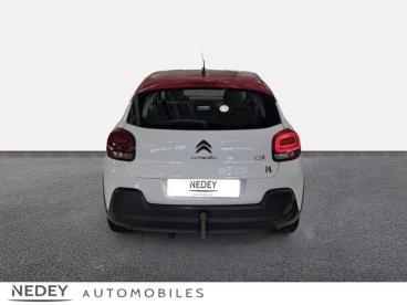 SPOTICAR Citroën C3 Puretech 110ch Shine S&s Occasion - Citadine Essence Blanc Banquise - Rouge Aden - Voujeaucourt - 1203883110_2