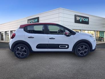 SPOTICAR Citroën C3 Puretech 83 S&s Bvm5 Shine Occasion - Citadine Essence Blanc - Carcassonne - 1203883295_3