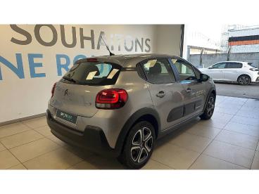 SPOTICAR Citroën C3 Puretech 83 S&s Bvm5 C-series Occasion - Citadine Essence Gris Acier (m) - Buchelay - 1203883778_5